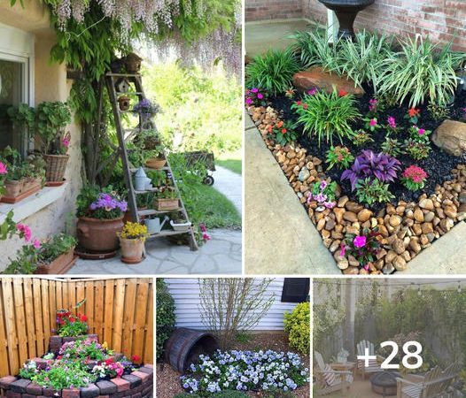 28 Beautiful Corner Garden Ideas and Designs